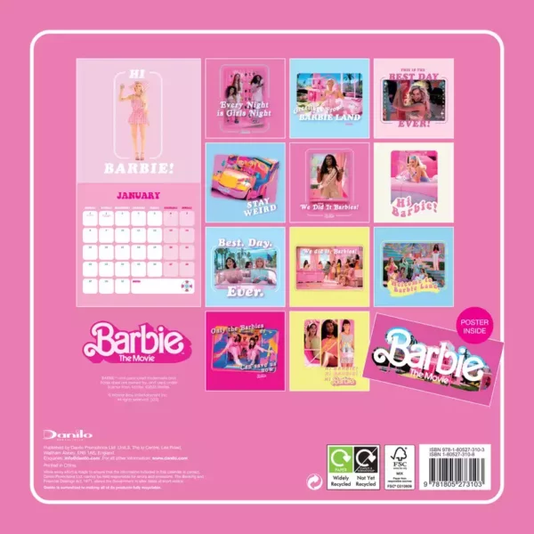 Barbie Kalender 2024 Plenty Gifts