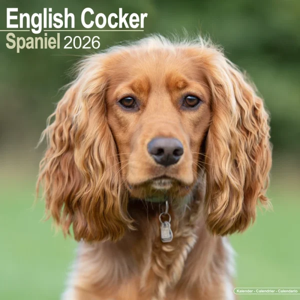 Kalender 26 English Cocker Spaniels as