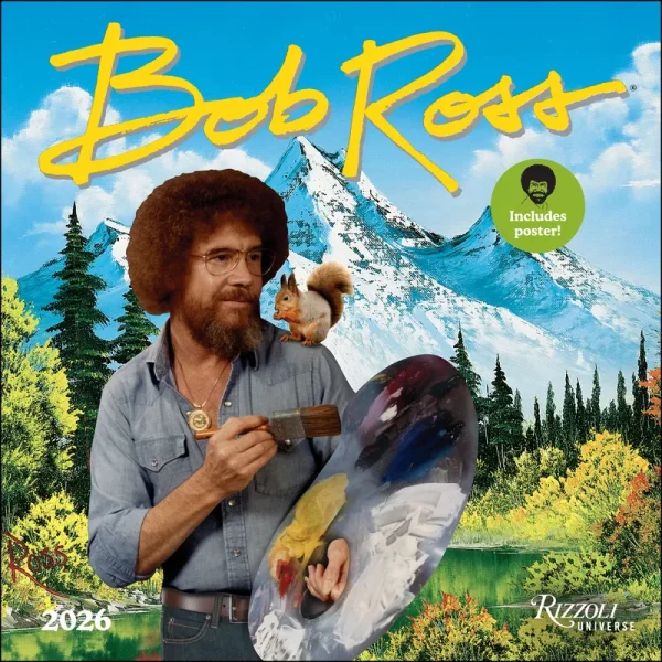 Kalender 26 Bob Ross amp