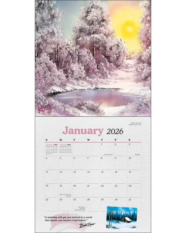 Kalender 26 Bob Ross amp - Image 3