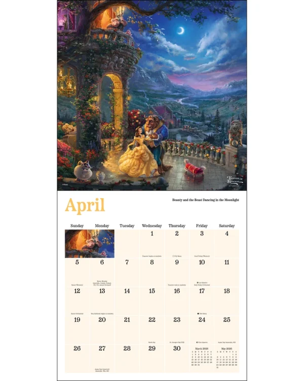 Kalender 26 Disney Dreams Kinkade amp – Bild 2