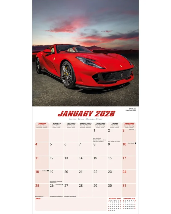 Kalender 26 Ferrari as – Bild 3