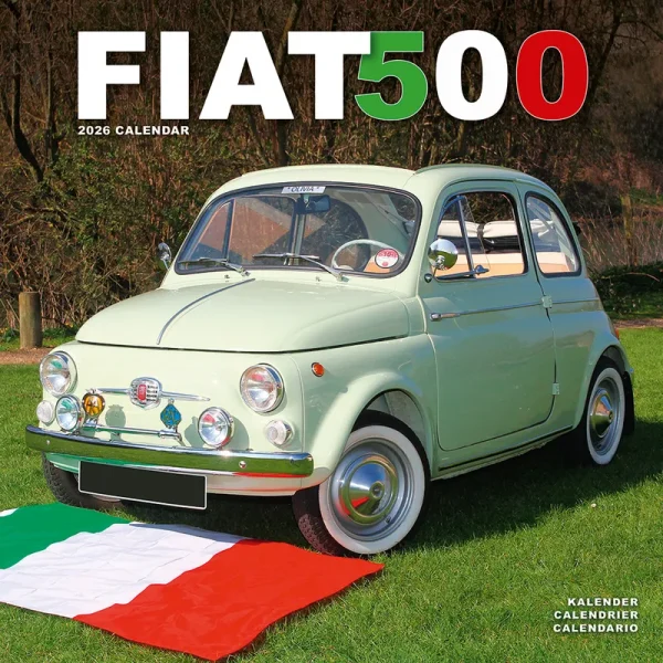 Kalender 26 Fiat 500 as