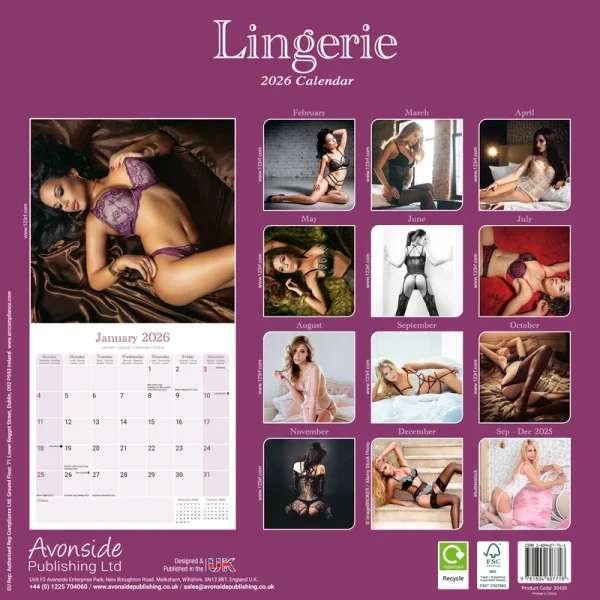 Kalender 26 Lingerie as – Bild 2