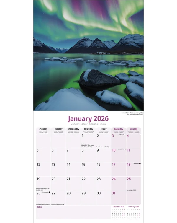 Kalender 26 Northern Lights as - Image 3