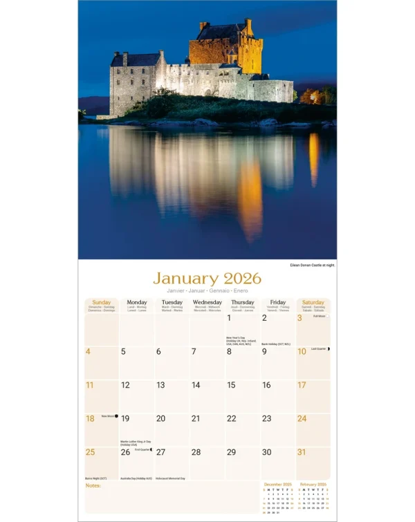 Kalender 26 Scotland as - Image 3