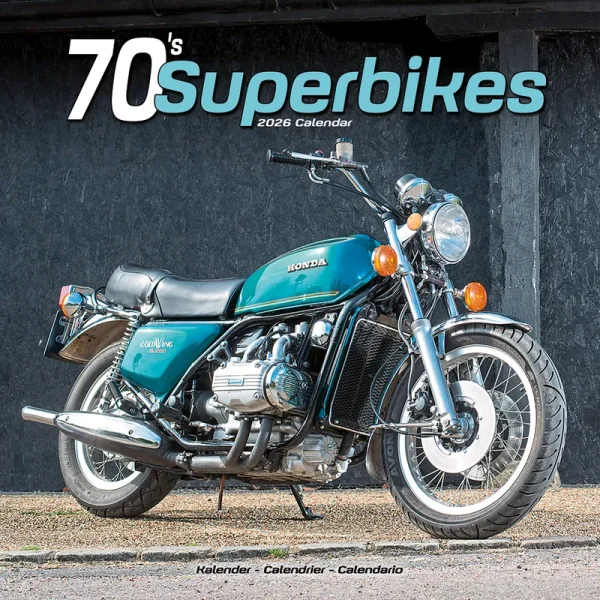 Kalender 26 70's Superbikes as