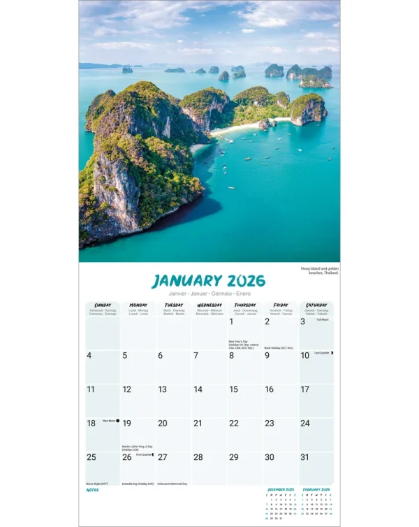 Kalender 26 Tropical Islands as - Image 3